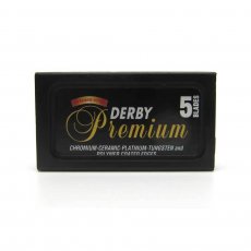 Derby Premium Super Stainless Dubbeleggade Rakblad 5-pack