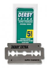 Derby Extra Super Stainless Dubbeleggade Rakblad 5-pack