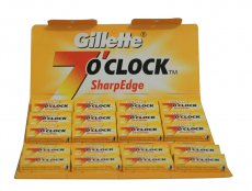 Gillette 7 O'Clock SharpEdge Dubbeleggade Rakblad 100-pack