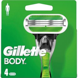 Gillette Body - 4 rakblad
