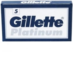 Gillette Platinum Dubbeleggade Rakblad 5-pack