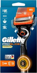 Gillette Fusion5 ProGlide Power Flexball rakhyvel + 1 rakblad