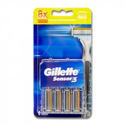 Gillette Sensor3 - 8 rakblad