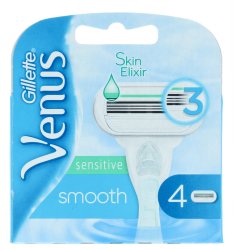 Gillette Venus Smooth Sensitive - 4 rakblad