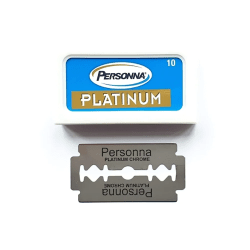 Personna Platinum Chrome Dubbeleggade Rakblad 10-pack