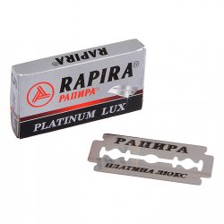 Rapira Platinum Lux Dubbeleggade Rakblad 50-pack