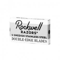 Rockwell Stainless Steel Dubbeleggade Rakblad 5-pack