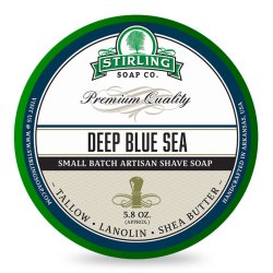 Stirling Soap Company Shaving Soap Deep Blue Sea 172ml