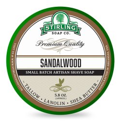 Stirling Soap Company Shaving Soap Sandalwood 172ml