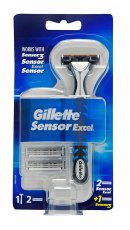 Gillette Sensor Excel rakhyvel + 3 rakblad