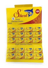 Shark Super Stainless Dubbeleggade Rakblad 100-pack