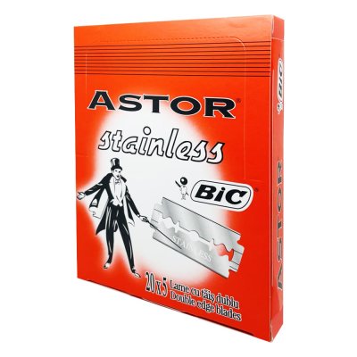 BIC Astor Stainless Dubbeleggade Rakblad