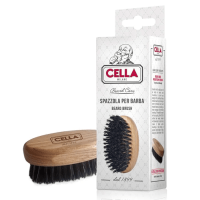 Cella Milano Beard Care Set med shampo, skäggolja och borste