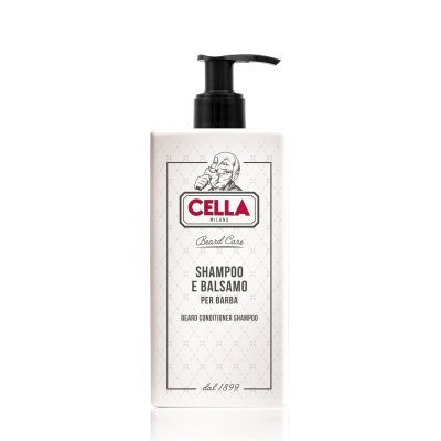 Cella Milano Beard Care Set med shampo, skäggolja och borste