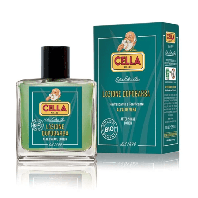 Cella Milano Rakset Aloe Vera med Rakkräm, Rakborste och Aftershave