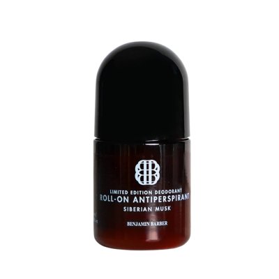 Benjamin Barber Roll On Antiperspirant Siberian Musk Limited Edition 75ml