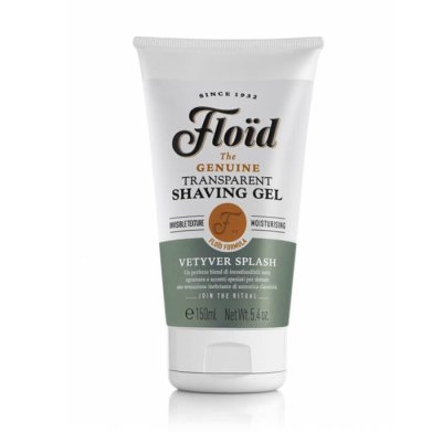 Floïd Shaving Gel Transparent Vetyver Splash 150ml