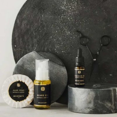 Benjamin Barber Moustache Oil Saffron & Leather 10ml