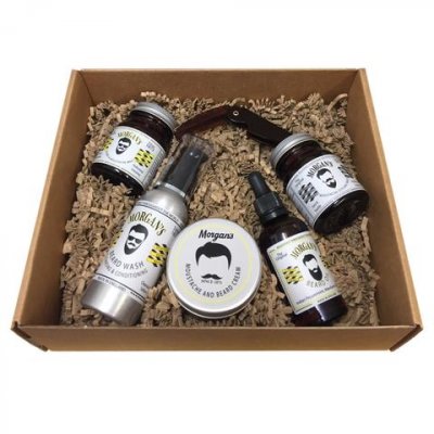 Morgan's Pomade Moustache & Beard Presentförpackning