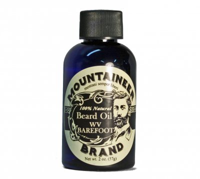 Mountaineer Brand WV Barefoot Beard Oil 60ml