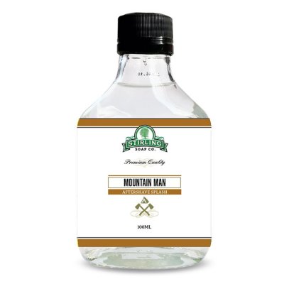 Stirling Soap Company Aftershave Splash Mountain Man 100ml