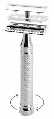 Mühle Traditional R89 Twist Säkerhetsrakhyvel