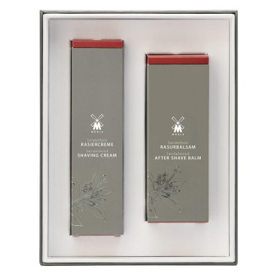 Mühle Shaving Care Sandalwood Rakkräm och After Shave Presentförpackning