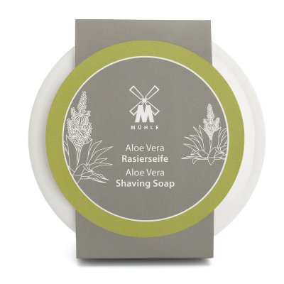 Mühle Shaving Soap Aloe Vera i porslinskål 65g