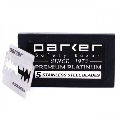 Parker Premium Platinum Dubbeleggade Rakblad 100-pack