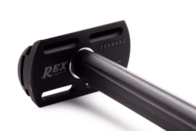 Rex Supply Co. Page Aluminium Jet Black Säkerhetsrakhyvel