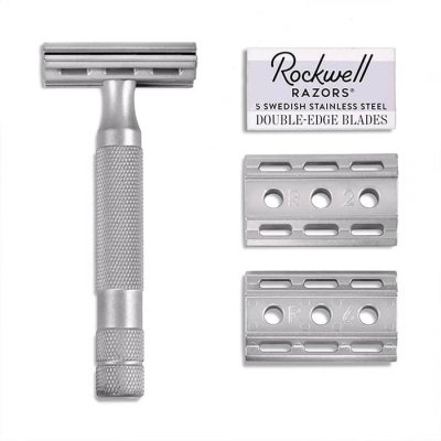 Rockwell 6S Stainless Steel Säkerhetsrakhyvel 