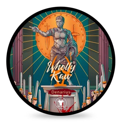 Wholly Kaw Shaving Soap Denarius 114g