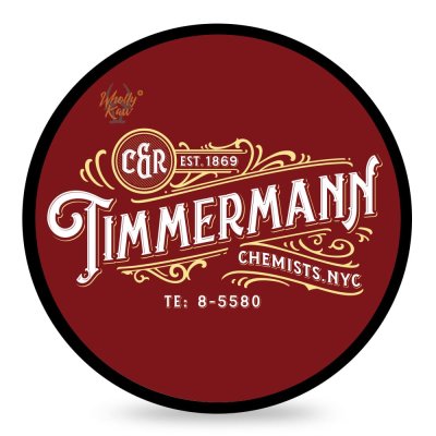 Wholly Kaw Shaving Soap Timmermann Red 114g