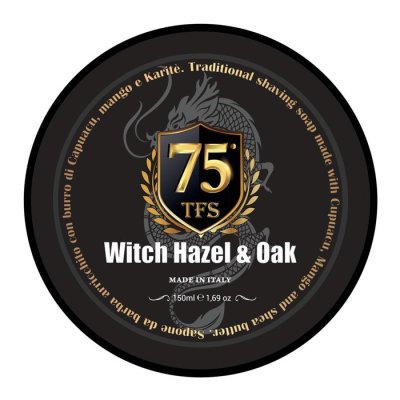 Tcheon Fung Sing Shaving Soap 75° Anniversary Witch Hazel & Oak 150ml