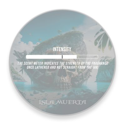 HAGS Osiris Shaving Soap Isla Muerta 114g