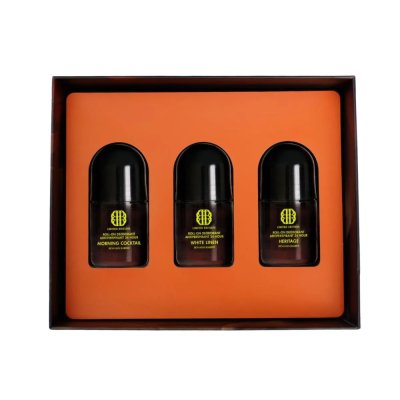 Benjamin Barber Roll On Antiperspirant Trio "Limited Edition" Presentförpackning