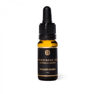 Benjamin Barber Moustache Oil Saffron & Leather 10ml