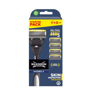Wilkinson Sword Hydro 5 Ultimate Rakhyvel + 5 rakblad
