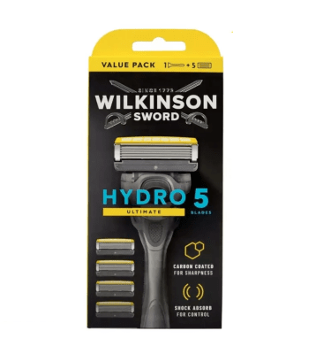 Wilkinson Sword Hydro 5 Ultimate Rakhyvel + 5 rakblad