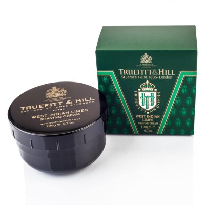 Truefitt & Hill Shaving Cream Bowl West Indian Limes 190g